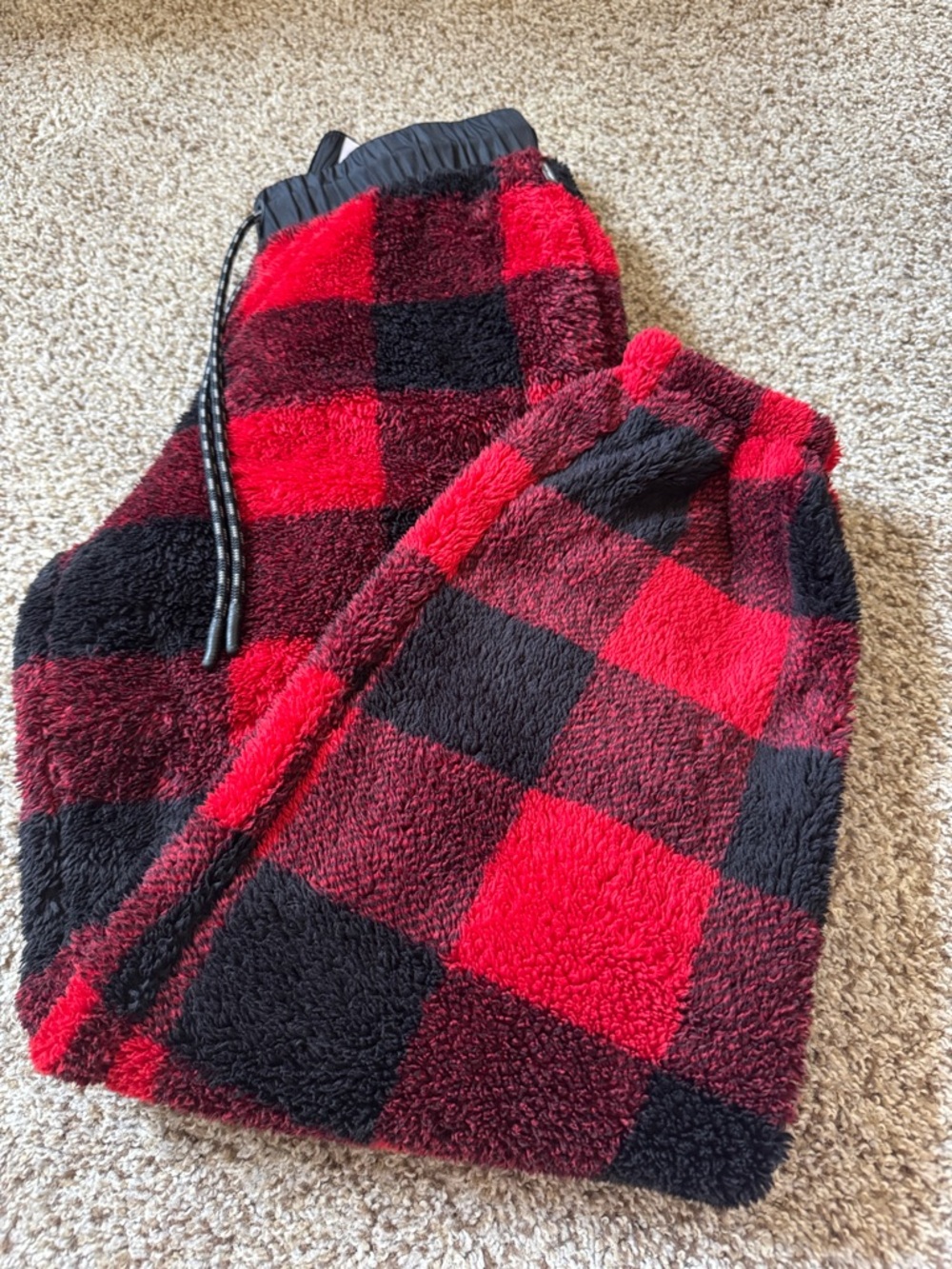 Eddie Bauer cozy fuzzy joggers